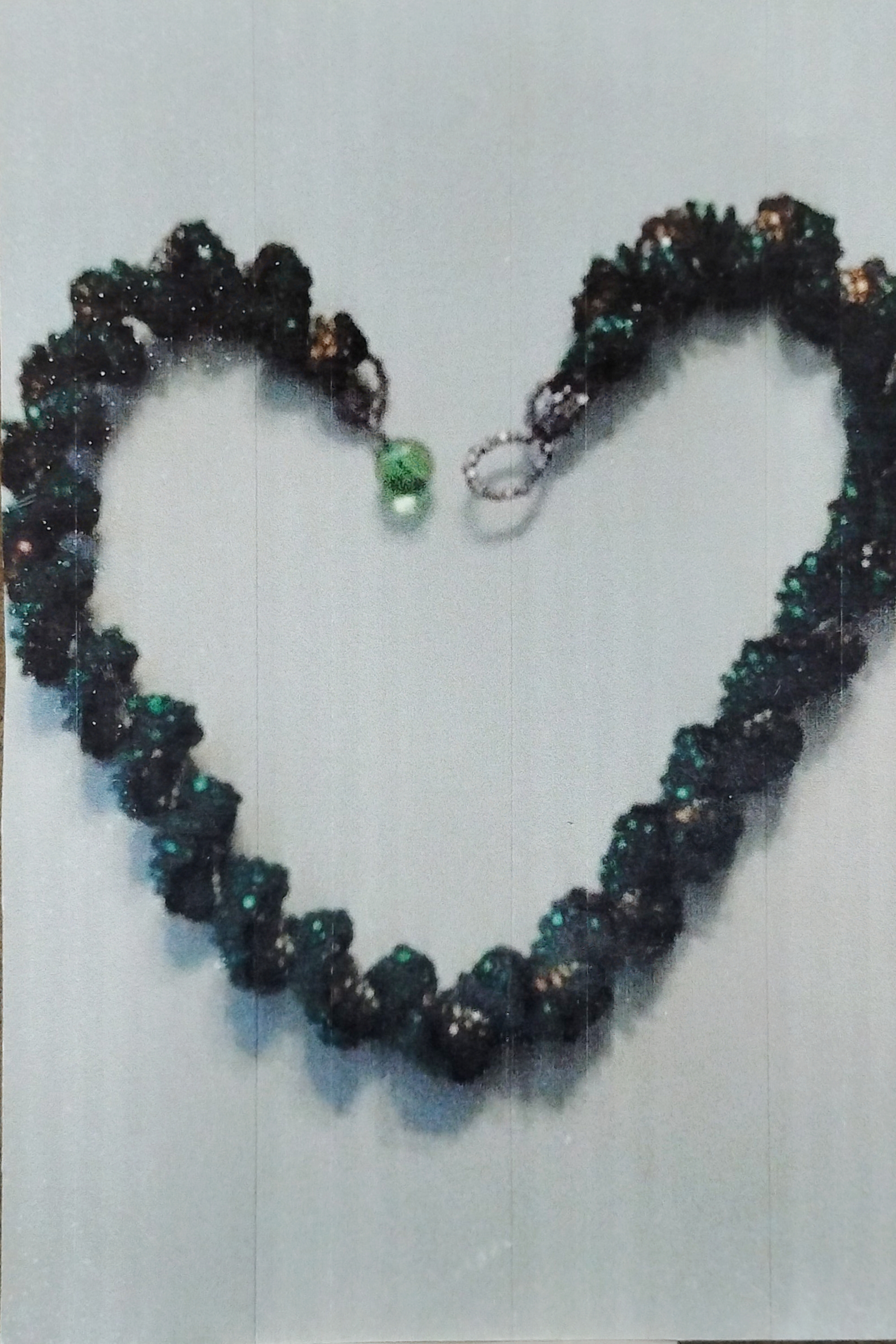 Green Beaded Necklace