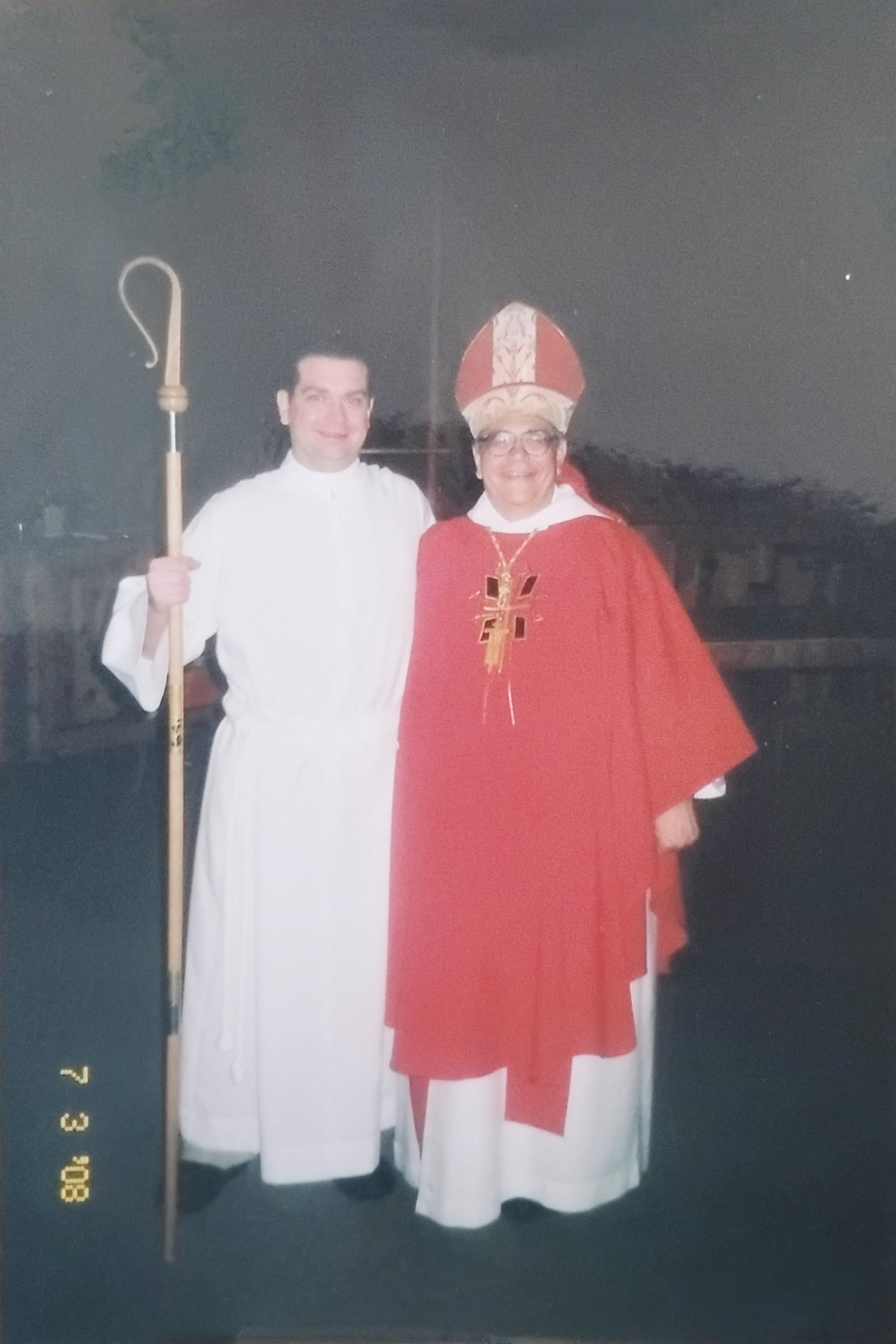 Gregory with Bishop